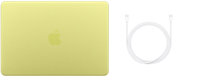 13-inčni MacBook Neo, kabel za punjenje USB‑C i strujni adapter od 20 W