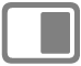 右のSplit Viewボタン