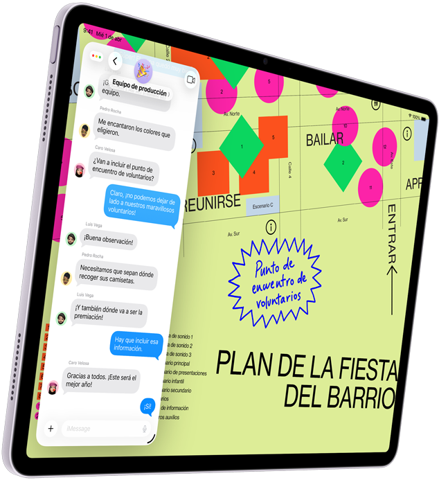 iPad Air morado