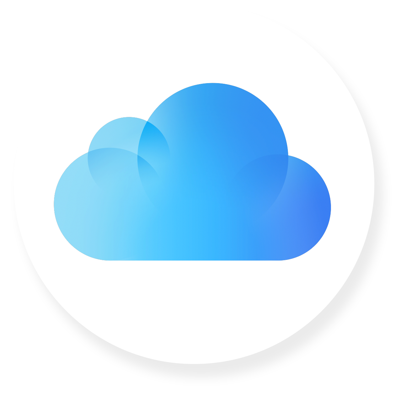 iCloud servisi simgesi