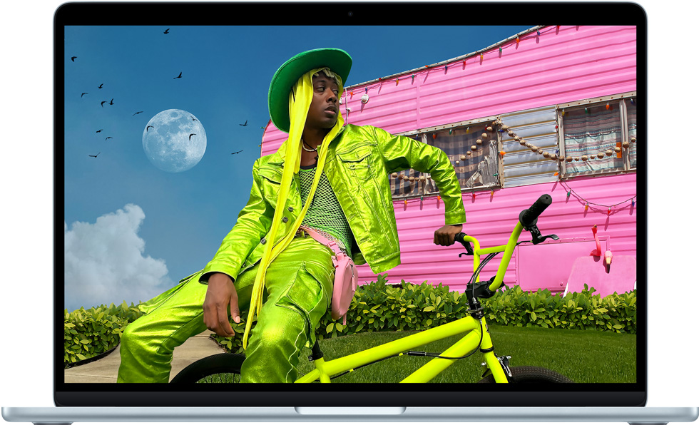 MacBook Air mit brillantem Liquid Retina Display